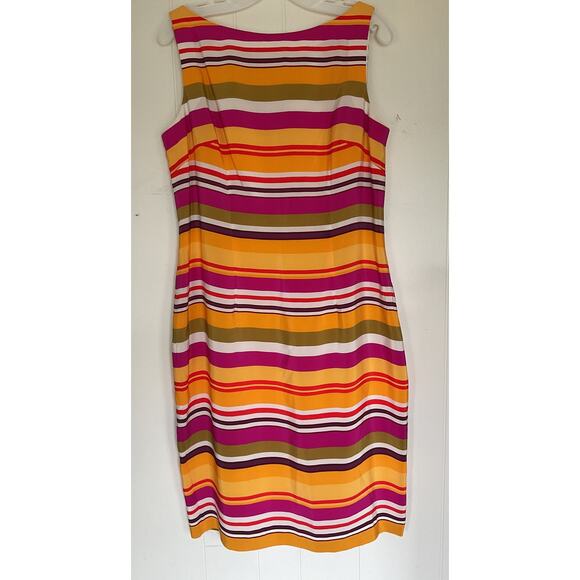 Maggy London SILK Sleeveless Dress Size 12 - Picture 1 of 9
